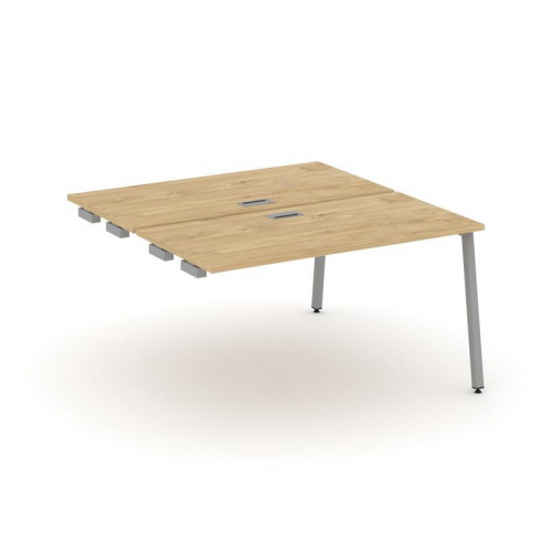 Style Project Стол-приставка к опор. элем. SN-4A.DPRS-011 Дуб Наварра/Металл Белый 980*1432*750 фото 4 Style Project Стол-приставка к опор. элем. SN-4A.DPRS-011 Дуб Наварра/Металл Белый 980*1432*750 фото 4