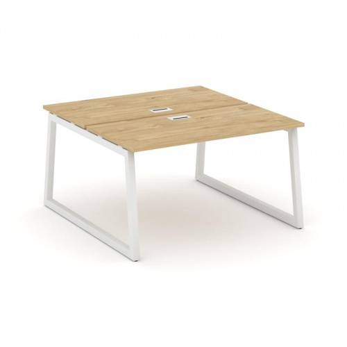 Style Project Рабочая станция 2-х сторон. SN-5T1.DRS-004 Акация Лорка/Металл Антрацит/Заглушка Пласт фото 3