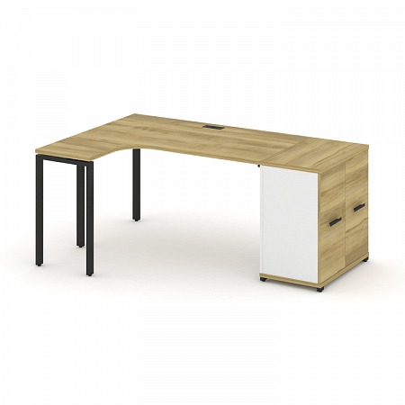 Стол эргономичный с опорным распашным шкафом Concept CN.SA-209(L)