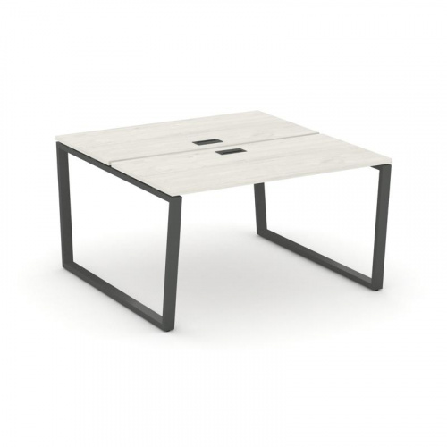 Style Project Рабочая станция 2-х сторон. SN-6T2.DRS-024 Акация Лорка/Металл Антрацит/Заглушка Пласт фото 24