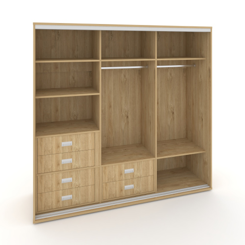 Корпус 3-х секционного шкафа низкого L=2519мм Maris SH.K3-7.2 K7 фото 4