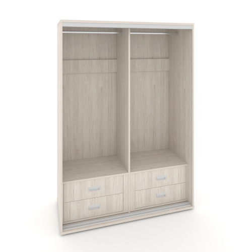 Корпус 2-х секционного шкафа низкого L=1600мм Maris SH.K2-6.2 K3 фото 5