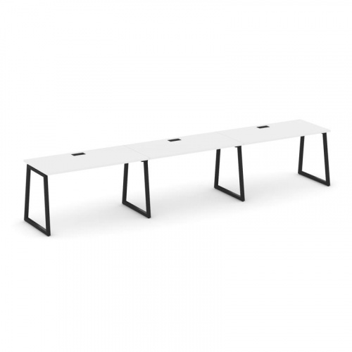 Style Project Рабочая станция 1 сторон. SN-4T1.ORS-043 Акация Лорка/Металл Антрацит/Заглушка Пластик фото 8