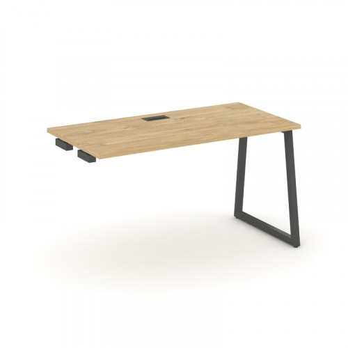 Style Project Стол-приставка к опор. элем. SN-4T1.OPRS-004 Акация Лорка/Металл Антрацит/Заглушка Пла фото 11