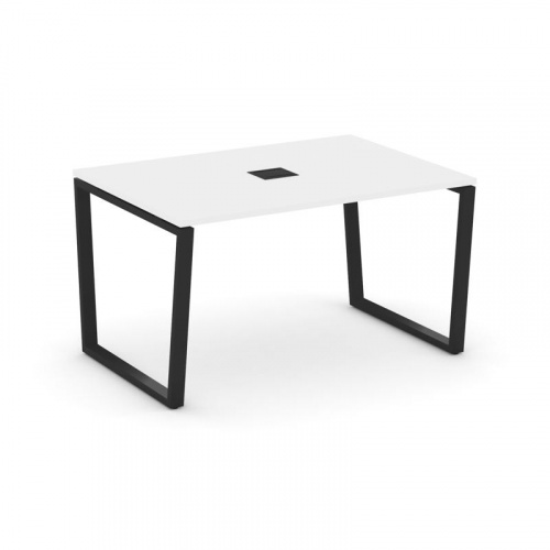 Style Project Стол переговорный SN-6T2.SPRG-003 Акация Лорка/Металл Антрацит/Заглушка Металл Антраци фото 8