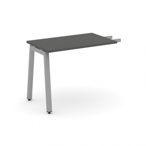 Style Project Брифинг-приставка SN-5A.BR-005 Вяз Благородный/Металл Белый 1380*600*750