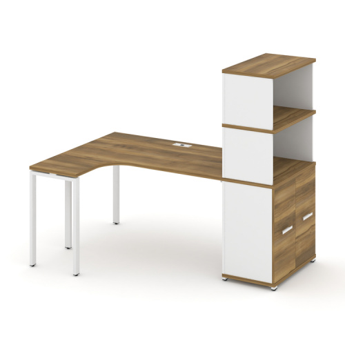 Стол эргономичный с опорным распашным шкафом Concept CN.SA-215(L)