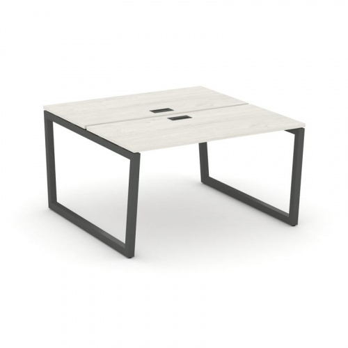 Style Project Рабочая станция 2-х сторон. SN-5T2.DRS-014 Акация Лорка/Металл Антрацит/Заглушка Пласт фото 24