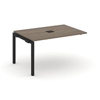 Style Project Проходной наб. элем. перег. стола SN-5P.NSPRG-003 Вяз Благородный/Металл Черный 1380*9