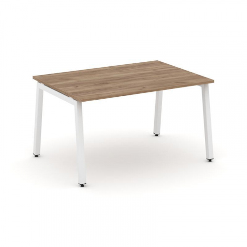 Style Project Стол переговорный SN-5A.SPRG-002.3 Дуб Наварра/Металл Белый 1180*980*750 фото 26