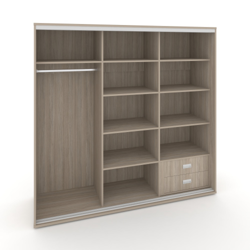 Корпус 3-х секционного шкафа низкого L=2669мм Maris SH.K3-8.2 K1 фото 6