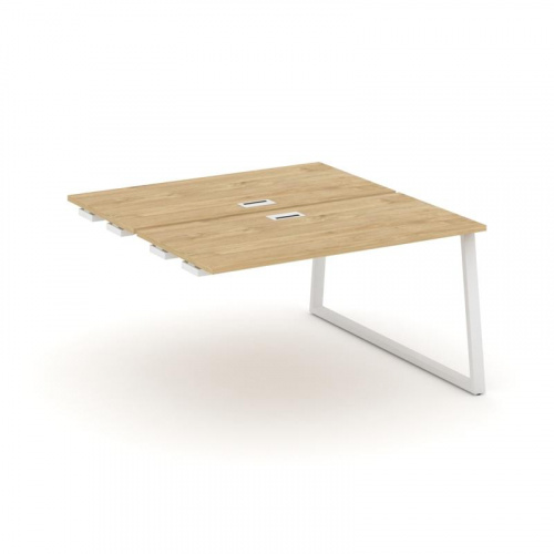 Style Project Стол-приставка к опор. элем. SN-6T1.DPRS-021 Акация Лорка/Металл Антрацит/Заглушка Пла фото 3