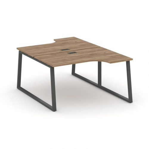 Style Project Рабочая станция эргоном. SN-6T1.DRPA-002 Акация Лорка/Металл Антрацит/Заглушка Пластик фото 23