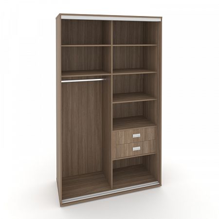 Корпус 2-х секционного шкафа высокого L=1100мм Maris SH.K2-1.1 K2