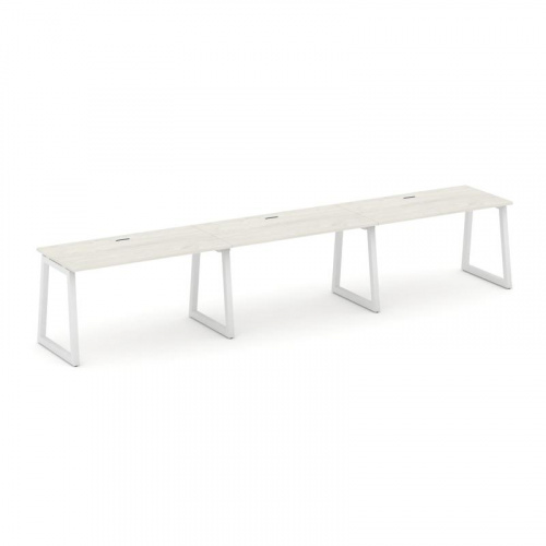 Style Project Рабочая станция 1 сторон. SN-5T1.ORS-034 Акация Лорка/Металл Антрацит/Заглушка Пластик фото 13