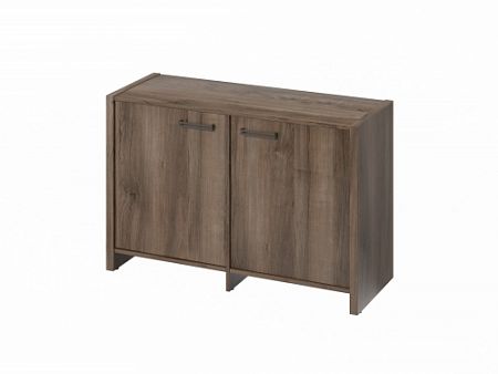 Тумба двухсекционная FB-12-02.D. Орех Пацифик Табак