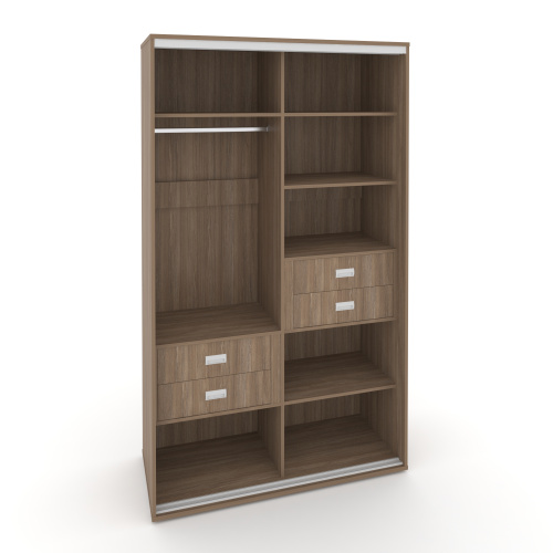 Корпус 2-х секционного шкафа высокого L=1400мм Maris SH.K2-4.1 K5 фото 6 Корпус 2-х секционного шкафа высокого L=1400мм Maris SH.K2-4.1 K5 фото 6