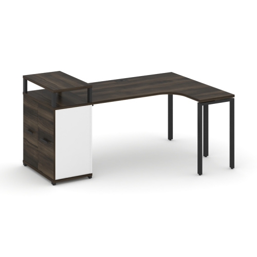 Стол эргономичный с опорным распашным шкафом Concept CN.SA-211(R) Стол эргономичный с опорным распашным шкафом Concept CN.SA-211(R)