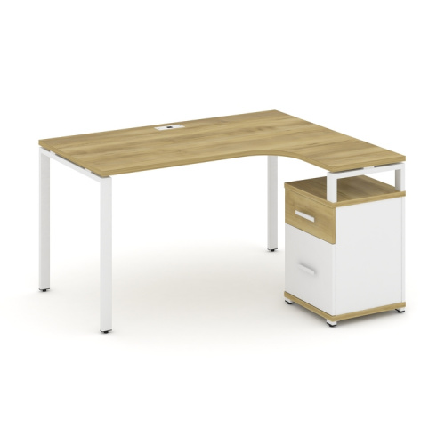 Стол эргономичный с опорной тумбой Concept CN.SA-306(R) фото 3