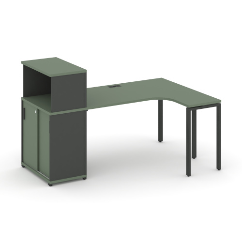 Стол эргономичный с опорным шкафом-купе Concept CN.SA-220(R)