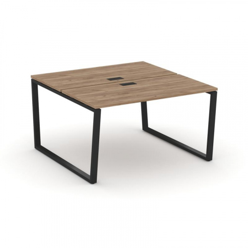 Style Project Рабочая станция 2-х сторон. SN-6T2.DRS-024 Акация Лорка/Металл Антрацит/Заглушка Пласт фото 5