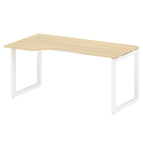 Стол криволинейный левый на О-обр. м/к Metal System Quattro 50БО.СА-1 (L) фото 15