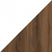 Белый / Дуб Денвер Темный / Белый