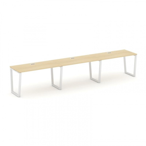 Style Project Рабочая станция 1 сторон. SN-6T2.ORS-043 Акация Лорка/Металл Антрацит/Заглушка Пластик фото 21