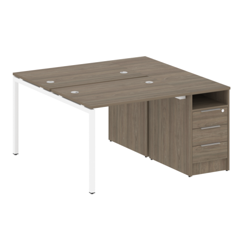 Бенч-система с тумбой на П-обр. м/к Metal System Quattro 40БП.РС-СТП-2.1 фото 2