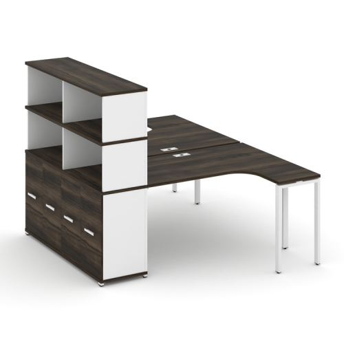 Бенч-система с опорным шкафом-купе с надставкой Concept CN.DSA-221 фото 10 Бенч-система с опорным шкафом-купе с надставкой Concept CN.DSA-221 фото 10