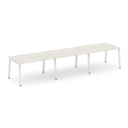 Style Project Стол переговорный SN-6A.SPRG-024.3 Тиквуд Светлый/Металл Антрацит 4740*980*750 фото 16