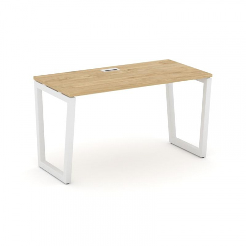 Style Project Стол письменный SN-5T2.SP-005 Акация Лорка/Металл Антрацит/Заглушка Пластик Черный 178 фото 3