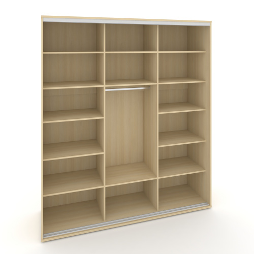 Корпус 3-х секционного шкафа высокого L=1619мм Maris SH.K3-1.1 K4