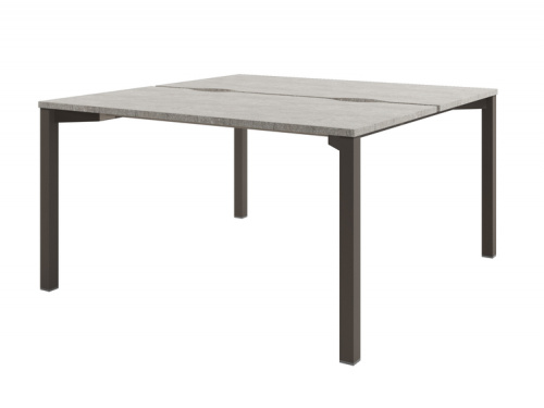 Стол тандем на металлокаркасе D-41 фото 3 Стол тандем на металлокаркасе D-41 фото 3