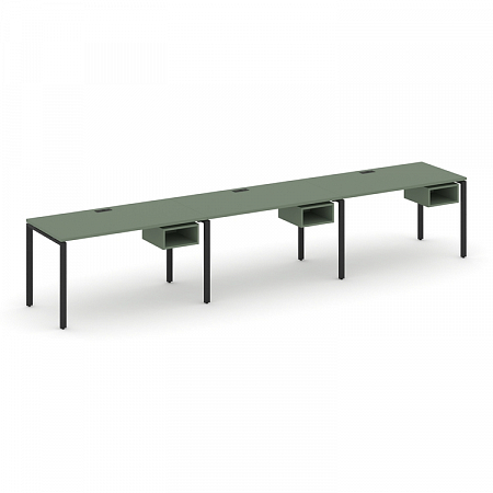 Бенч-система на 3 места с подвесными тумбами Concept CN.ORS-121