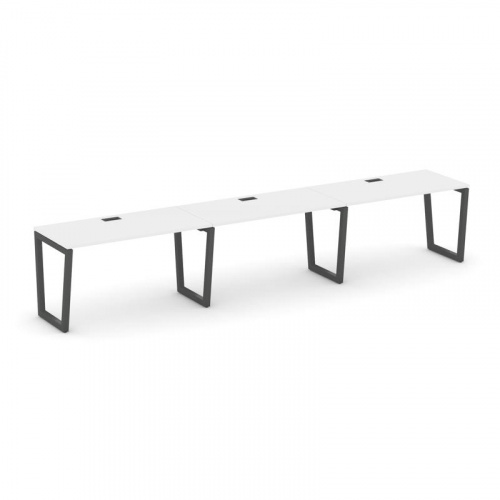 Style Project Рабочая станция 1 сторон. SN-5T2.ORS-032 Акация Лорка/Металл Антрацит/Заглушка Пластик фото 26