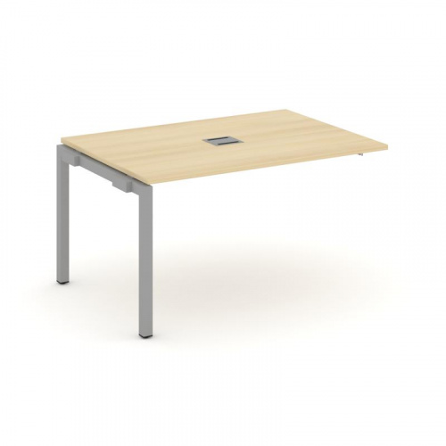 Style Project Проходной наб. элем. перег. стола SN-5P.NSPRG-004 Тиквуд Светлый/Металл Белый 1580*980 фото 17