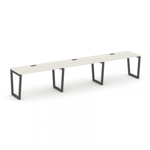 Style Project Рабочая станция 1 сторон. SN-5T2.ORS-032 Акация Лорка/Металл Антрацит/Заглушка Пластик фото 24