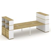 Бенч-система с опорными шкафами-купе Concept CN.DRS-288