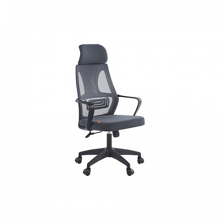 Кресло офисное Chairman CH636 (Чёрный пластик) (Сетка/Ткань)