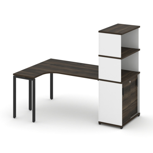 Стол эргономичный с опорным шкафом-купе Concept CN.SA-221(L) Стол эргономичный с опорным шкафом-купе Concept CN.SA-221(L)
