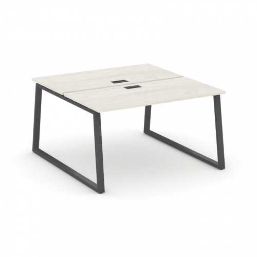 Style Project Рабочая станция 2-х сторон. SN-6T1.DRS-023 Акация Лорка/Металл Антрацит/Заглушка Пласт фото 24