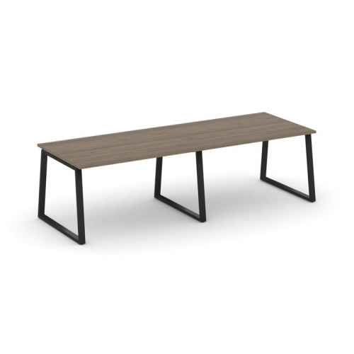 Style Project Стол переговорный SN-6T1.SPRG-011.3 Акация Лорка/Металл Антрацит 1960*980*750 фото 6 Style Project Стол переговорный SN-6T1.SPRG-011.3 Акация Лорка/Металл Антрацит 1960*980*750 фото 6