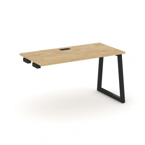 Style Project Стол-приставка к опор. элем. SN-5T1.OPRS-023 Акация Лорка/Металл Антрацит/Заглушка Пла Style Project Стол-приставка к опор. элем. SN-5T1.OPRS-023 Акация Лорка/Металл Антрацит/Заглушка Пла