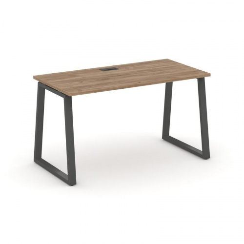 Style Project Стол письменный SN-6T1.SP-011 Акация Лорка/Металл Антрацит/Заглушка Пластик Черный 980 фото 23