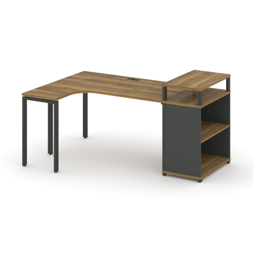 Стол эргономичный с опорным стеллажом Concept CN.SA-203(L) Стол эргономичный с опорным стеллажом Concept CN.SA-203(L)
