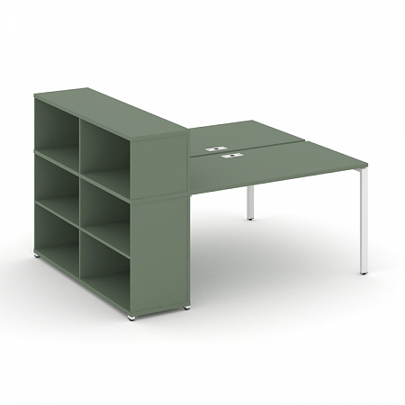 Бенч-система с опорным стеллажом с надставкой Concept CN.DRS-211