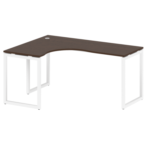 Стол криволинейный левый на О-обр. м/к Metal System Quattro 40БО.СА-4 (L) фото 10