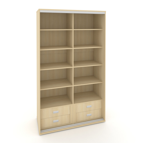 Корпус 2-х секционного шкафа высокого L=1300мм Maris SH.K2-3.1 K4