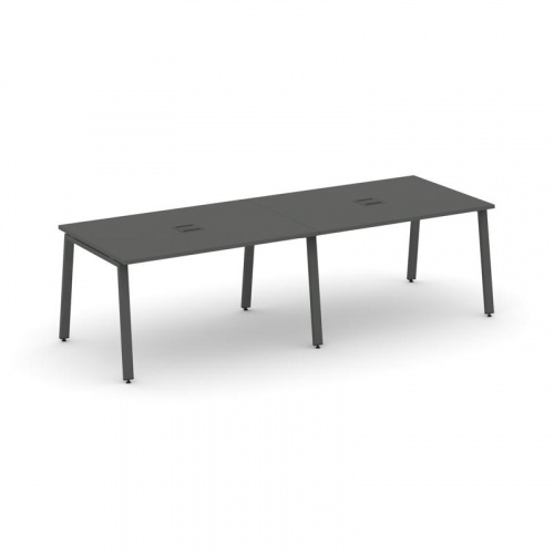 Style Project Стол переговорный SN-6A.SPRG-014 Тиквуд Светлый/Металл Белый 3160*980*750 фото 18